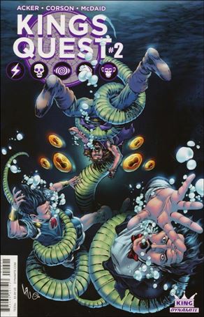 Kings Quest issue 2-B Jonathan Lau Cover