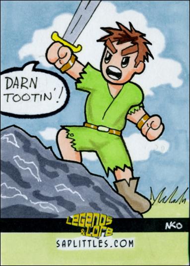 Legends & Lore (Sketch Card Subset) card NO Nathan Ohlendorf 1/80