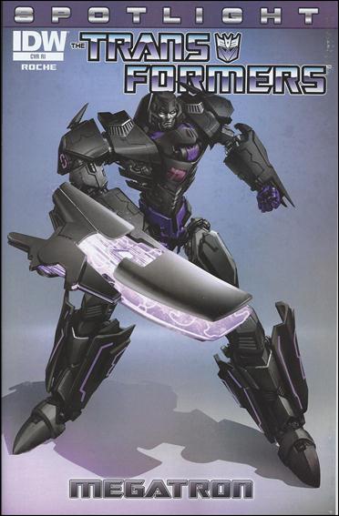 Transformers Spotlight: Megatron issue nn-C Clayton Crain 1:10 Cover