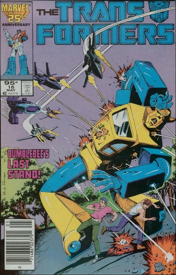 Transformers (1984) issue 16-C Canadian Price Cover