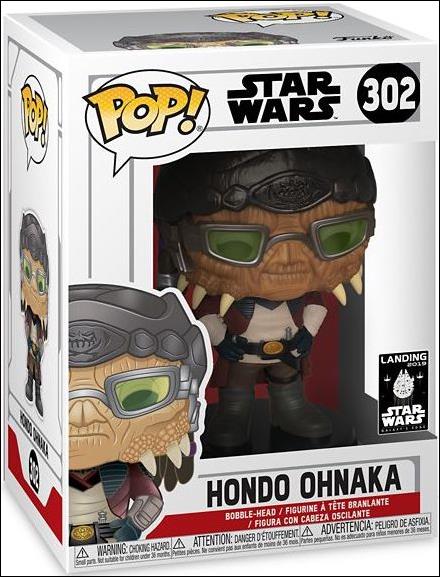 POP! Star Wars figure 302 Hondo Ohnaka Galaxy's Edge Exclusive