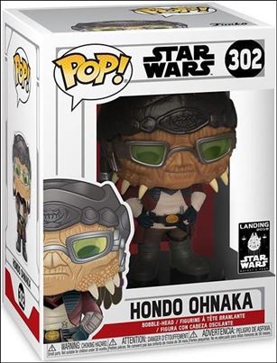 POP! Star Wars figure 302 Hondo Ohnaka Galaxy's Edge Exclusive