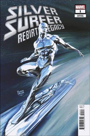 Silver Surfer Rebirth: Legacy issue 1-E Ryan Brown 1:25 Cover