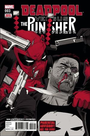 Deadpool vs the Punisher issue 3 Declan Shalvey Cover