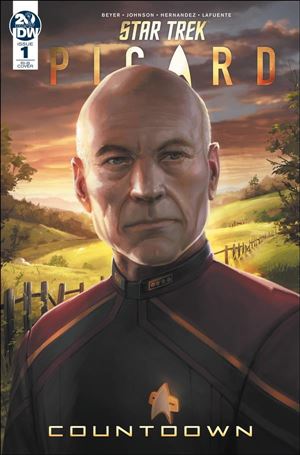 Star Trek: Picard - Countdown issue 1-C Sara Pitre-Durocher 1:25 Cover