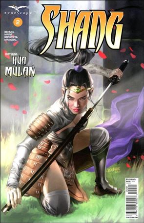 Shang issue 2-C Josh Burns Cover