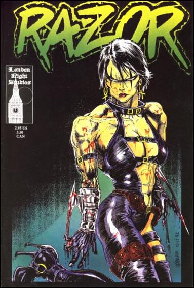 Razor (1991) issue 2 Standard Cover