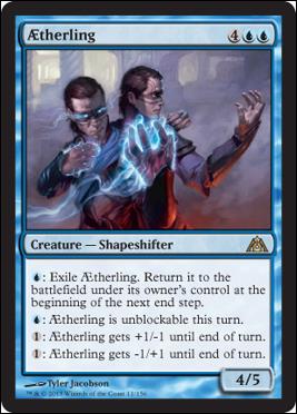 Magic the Gathering: Dragon's Maze (Base Set) card 11 Aetherling
