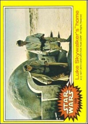 Star Wars: Series 3 (Base Set) card 159 Luke Skywalker's home