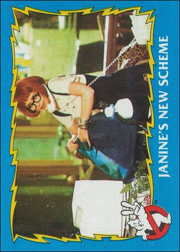 Ghostbusters II (Base Set) card 50 Janine's New Scheme