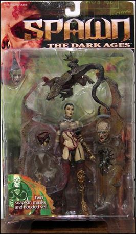 Spawn (Series 14) figure 3-C Necromancer (Bronze Trim)