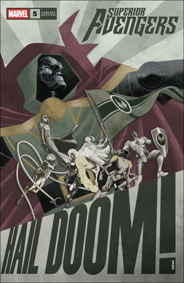 Superior Avengers issue 5-B David Baldeón Cover