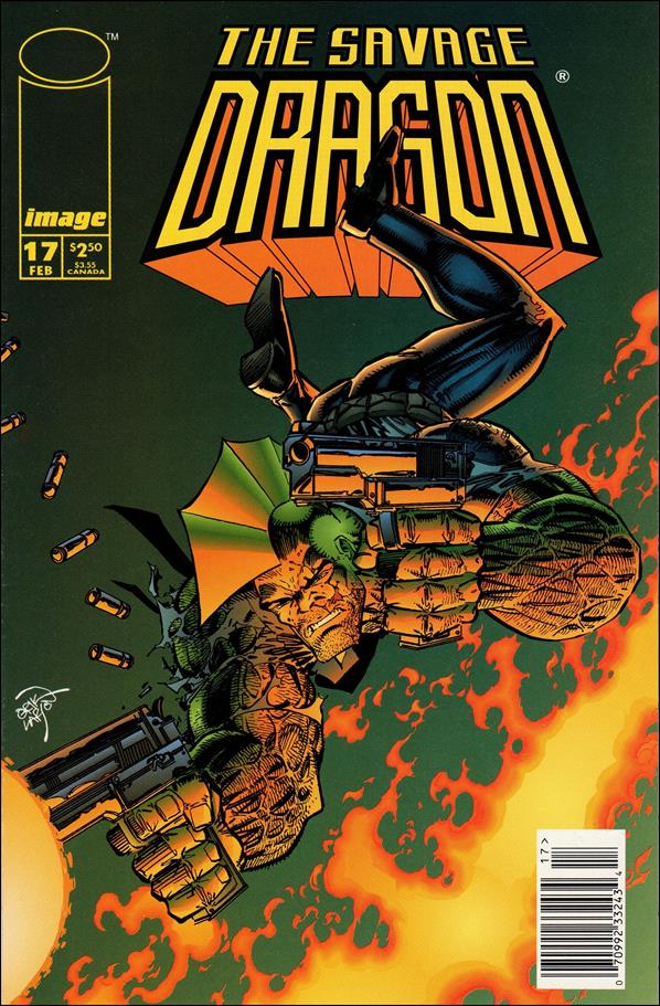 Savage Dragon (1993) issue 17 Dragon Cover / PG Edition