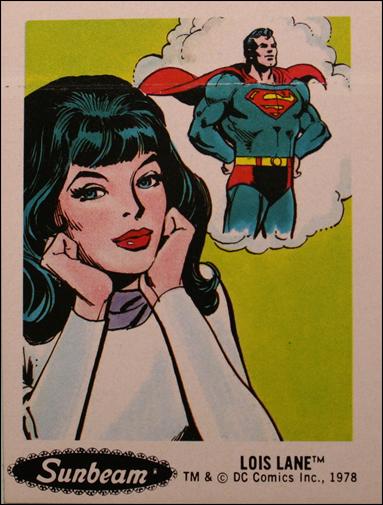 Sunbeam Bread DC Super Heroes Stickers (Base Set)  card 4