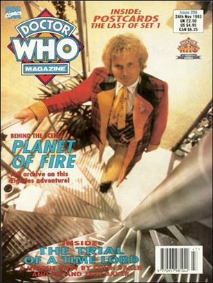 Doctor Who Magazine issue 206