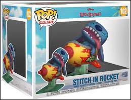 POP! Rides figure 102 Stitch in rocket