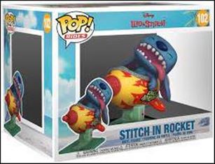 POP! Rides figure 102 Stitch in rocket