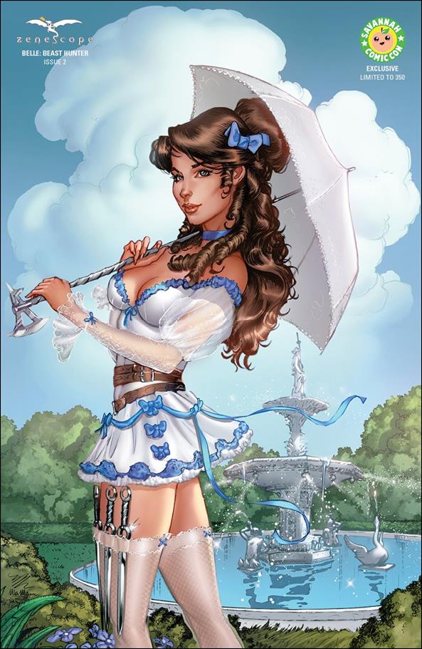 Belle: Beast Hunter issue 2-H Michael Dooney Savannah Comic Con Cover 1/350