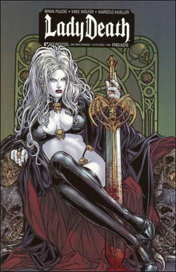Lady Death (2010) issue Premiere-C San Diego Comic-Con Cover 1/5000