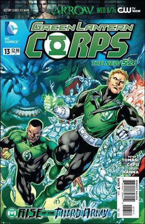 Green Lantern Corps (2011) issue 13 Standard Cover