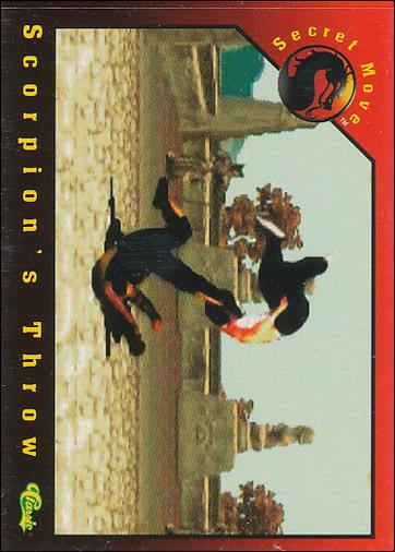 Mortal Kombat (Base Set) card 87 Scorpion's Throw