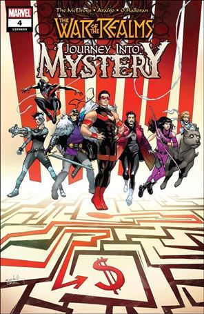 War of the Realms: Journey into Mystery issue 4 Valerio Schiti Cover