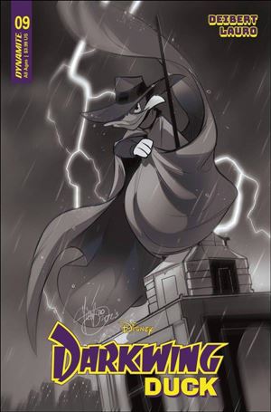 Darkwing Duck (2023) issue 9-I Mirka Andolfo 1:15 B&W Cover