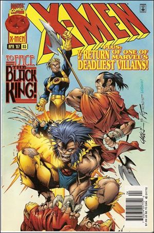 X-Men (1991) issue 63-B Newsstand Edition / Price Variant