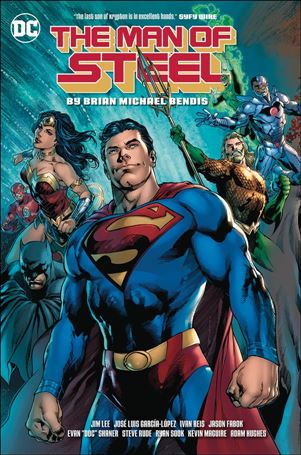 Man of Steel by Brian Michael Bendis Cover Image 1