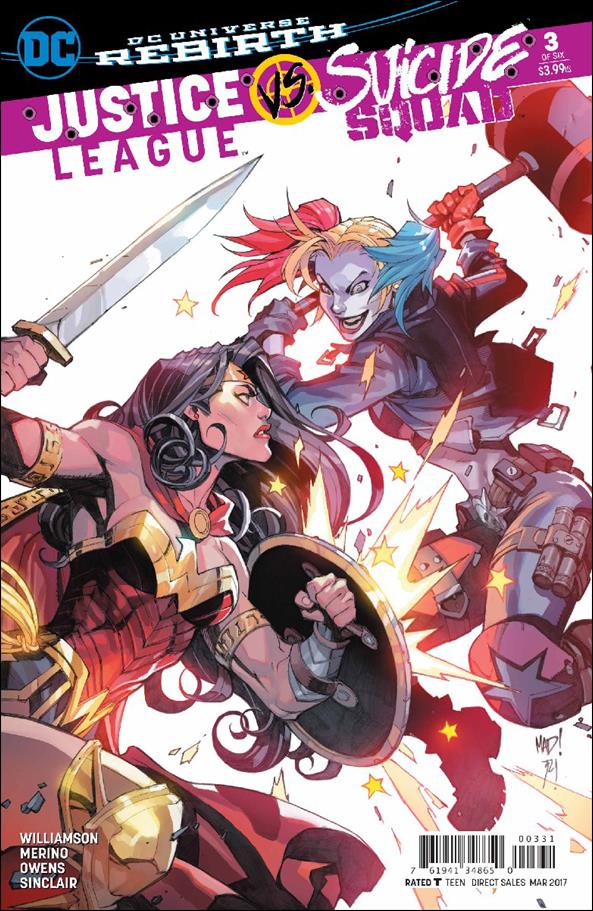 Justice League Vs Suicide Squad issue 3-C Joe Madureira Cover