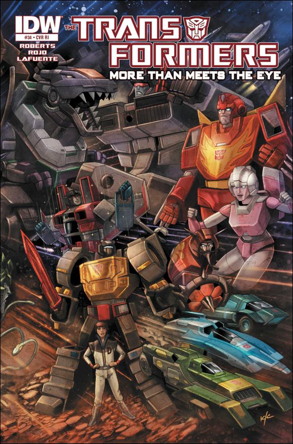 Transformers: More Than Meets the Eye (2012) issue 34-C Ken Christiansen 1:10 Cover