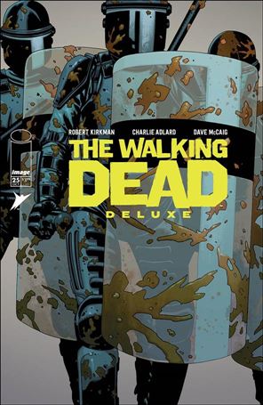 Walking Dead Deluxe issue 25-B Charlie Adlard SWAT Cover