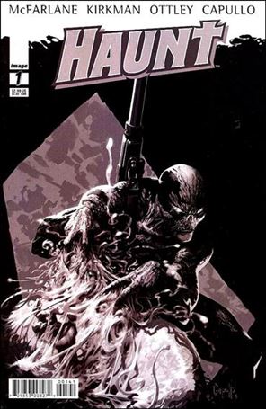 Haunt issue 1-D Greg Capullo Black and White 1:50 Cover 