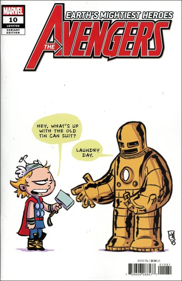 Avengers (2018/07) issue 10-D Skottie Young Baby Cover