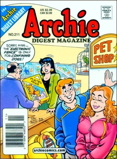 Archie Comics Digest Magazine issue 211-Z-INVALID