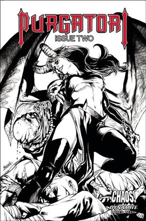 Purgatori (2021) issue 2-I Carlo Pagulayan 1:10 Black & White Cover