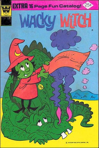 Wacky Witch issue 17-B Whitman Cover