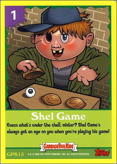 Garbage Pail Kids All-New Series 4 (Game Card Subset) card GPK13 Shel Game