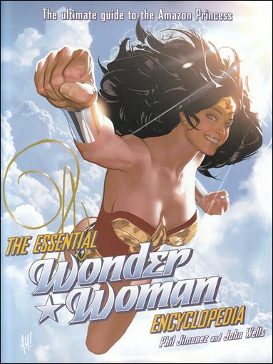 Essential Wonder Woman Encyclopedia issue 1 Dust Jacket