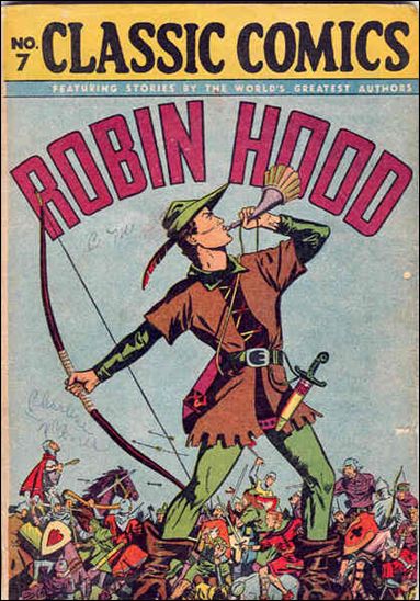 Classic Comics/Classics Illustrated issue 7-F HRN 28 - New Banner Logo