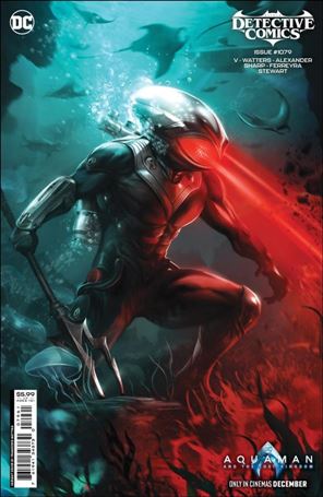 Detective Comics (1937) issue 1079-D Francesco Mattina Aquaman 2 Cardstock Cover