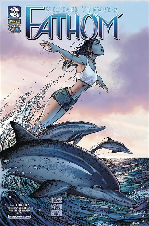 Fathom (2019) issue 4-B Michael Turner Cover