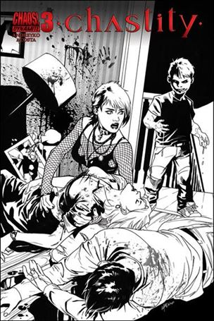 Chastity (2014) issue 3-C Emanuela Lupacchino 1:10 Black & White Cover