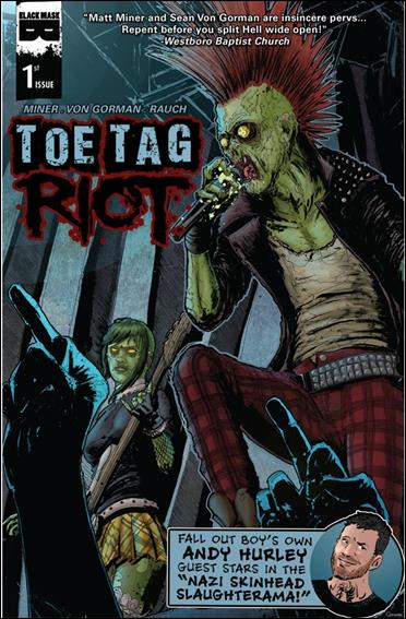 Toe Tag Riot issue 1 Tristan Jones Cover