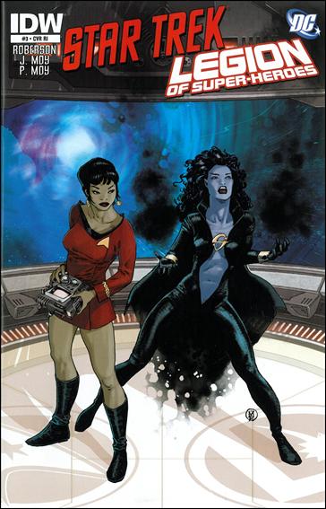 Star Trek/Legion of Super-Heroes issue 3-C Mario Alberti Retailer Cover