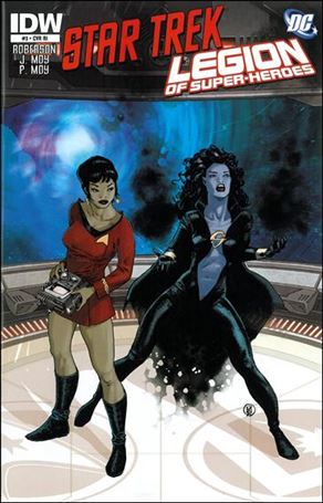 Star Trek/Legion of Super-Heroes issue 3-C Mario Alberti Retailer Cover