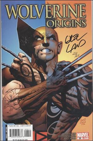 Wolverine: Origins issue 26-B DF (Signed by Greg Land) 1/25