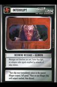 Star Trek: Premiere Unlimited (Base Set) card 121 Incoming Message – Klingon