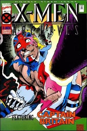 X-Men Archives Featuring Captain Britain Cover Image 2