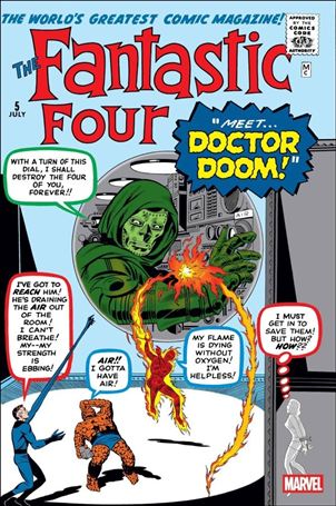 Fantastic Four (1961) issue 5-D Facsimile Edition 2025 Cover